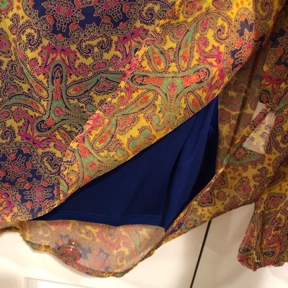 Ella Moss Silk Blouse with Cami XS - Picture 5 of 8